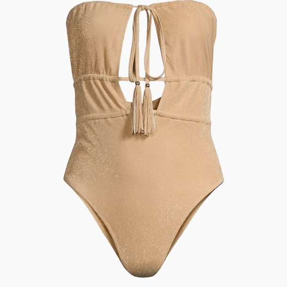 Ramy Brook Other - Ramy Brook, Sparkle Knit Marta One Piece Swimsuit, size M. Brand new! With tags